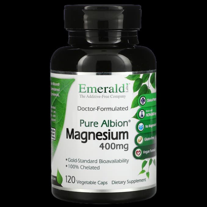 Product photo of Emerald Laboratories Pure Albion Magnesium supplement