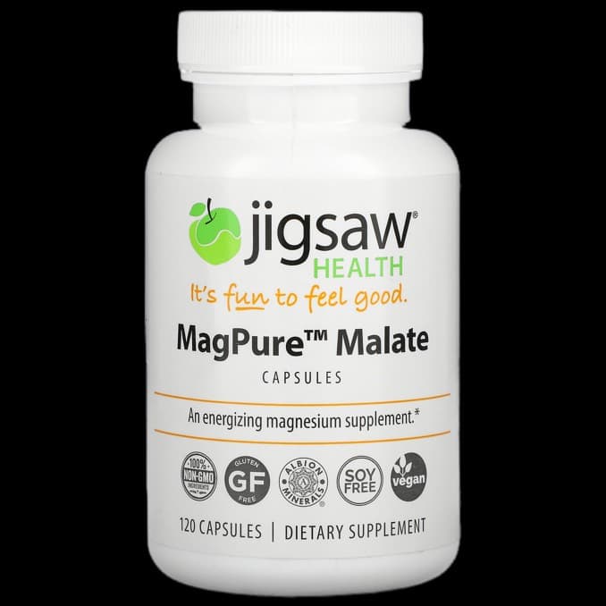 Product photo of Jigsaw Health MagPure Malate supplement