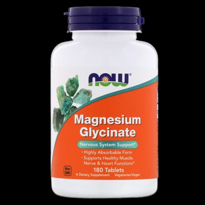 Product photo of Now Foods Magnesium Glycinate supplement